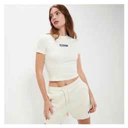 Κοντομάνικο Crop Top Μπεζ Ellesse