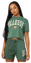 Κοντομάνικο Crop Top Πράσινο Ellesse