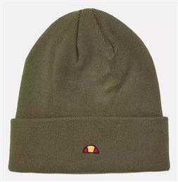 Thar Beanie Ανδρικός Σκούφος με Rib Πλέξη σε Χακί χρώμα Ellesse