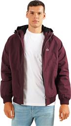 Emerson 202.EM10.116 Ανδρικό Μπουφάν Bomber για Άνοιξη Bordeaux από το Z-mall