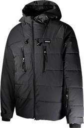 Emerson 202.EM10.15 Ανδρικό Μπουφάν Puffer Αδιάβροχο για Χειμώνα Ebony από το Z-mall