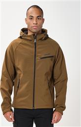 Emerson Ανδρικό Μπουφάν Softshell για Χειμώνα Olive από το Athletix