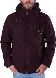 Emerson Casual Μπορντώ Μπουφάν Με Κουκούλα 182.EM12.154 από το SportsFactory