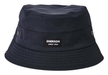 Υφασμάτινo Ανδρικό Καπέλο Στυλ Bucket Μπλε Emerson