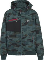 Emerson Softshell Πράσινο Camo Μπουφάν Με Κουκούλα 182.EM10.151 από το Cosmossport