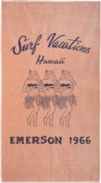 Emerson Surf Vacations Πετσέτα Θαλάσσης Πορτοκαλί 160x86εκ.