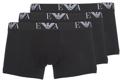 Ανδρικά Μποξεράκια Μαύρα 3Pack Emporio Armani