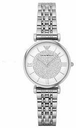 Gianni Ρολόι Μπαταρίας με Μεταλλικό Μπρασελέ Emporio Armani