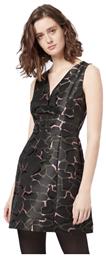Midi Βραδινό Σατέν Φόρεμα Animal Print Emporio Armani