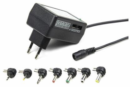 Universal Τροφοδοτικό 12V 1A 12W με σετ βυσμάτων (EG-MC-008) Energenie