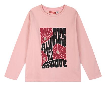 Παιδική Μπλούζα Μακρυμάνικη ΣΚΟΝΙΣΜΕΝΟ ΡΟΖ Energiers