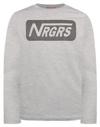 Παιδική Μπλούζα Μακρυμάνικη Γκρι Energiers