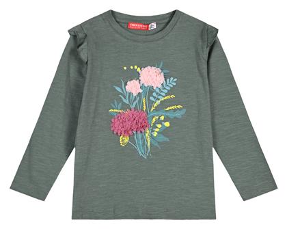 Παιδική Χειμερινή Μπλούζα Μακρυμάνικη Πράσινη Energiers