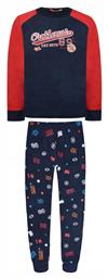 Παιδική Πιτζάμα Χειμωνιάτικη Navy Μπλε Outlaws Energiers