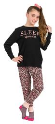 Παιδική Πιτζάμα Χειμωνιάτικη Ροζ Sleep Time Energiers