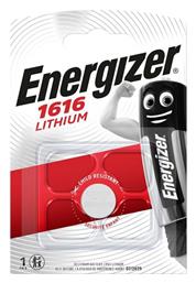 Μπαταρία Λιθίου Ρολογιών CR1616 3V 1τμχ Energizer