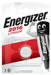 Μπαταρία Λιθίου Ρολογιών CR2016 3V 1τμχ Energizer