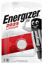 Μπαταρία Λιθίου Ρολογιών CR2025 3V 1τμχ Energizer