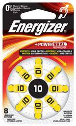Μπαταρίες Ακουστικών Βαρηκοΐας 10 1.4V 8τμχ Energizer
