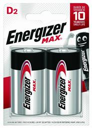 Max Αλκαλικές Μπαταρίες D 1.5V 2τμχ Energizer