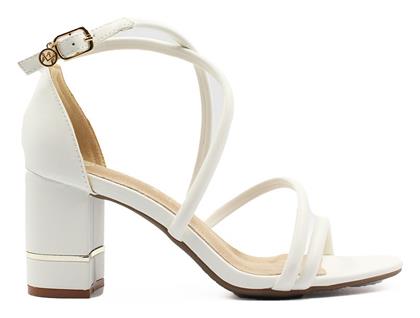 Γυναικεία Πέδιλα σε Λευκό Χρώμα Envie Shoes