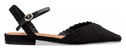 Γυναικείες Μπαλαρίνες Slingback σε Μαύρο Χρώμα Envie Shoes