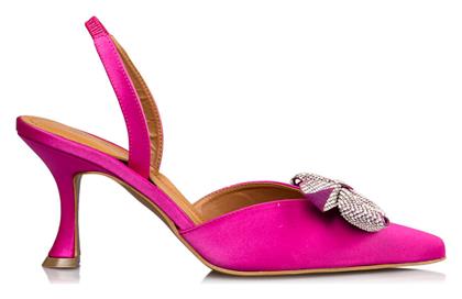 Μυτερές Γόβες με Τακούνι Στιλέτο Ροζ Envie Shoes