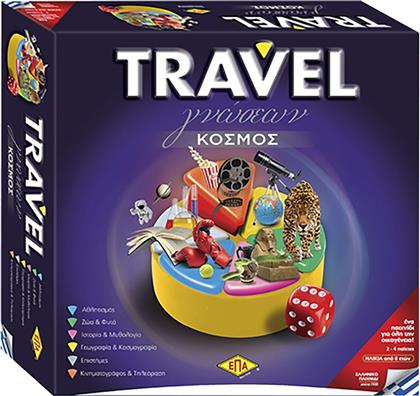 ΕΠΑ Επιτραπέζιο Παιχνίδι Travel Γνώσεων για 2-4 Παίκτες 8+ Ετών