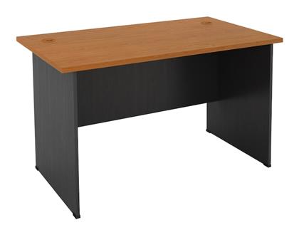 Επαγγελματικό Γραφείο 120x70x74εκ. Γκρι / Κερασί - Woodwell