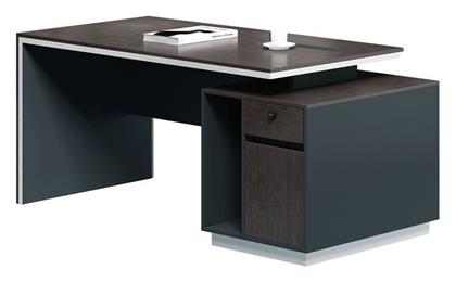 Επαγγελματικό Γραφείο Advance 200x80x75εκ. Γκρι - Woodwell