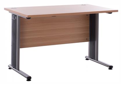 Επαγγελματικό Γραφείο Valden 120x72x75εκ. Γκρι / Φυσικό - HomeMarkt