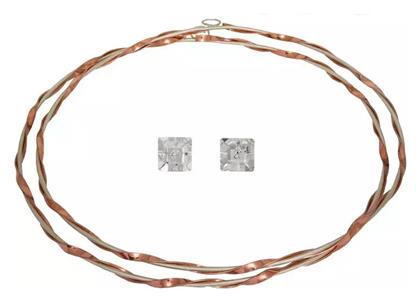 Επάργυρα Στέφανα Γάμου Δίχρωμα - Kosmima24