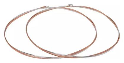 Επάργυρα Στέφανα Γάμου Διχρωμία - Kosmima24