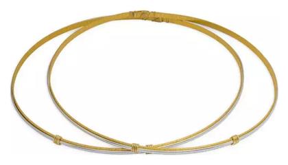 Επίχρυσα Στέφανα Γάμου Δίχρωμα - Kosmima24