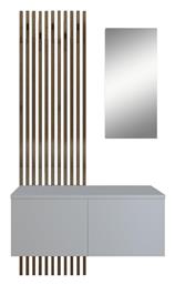 Έπιπλο Εισόδου Λευκό/σονόμα 100x37x199.5εκ. Klikareto