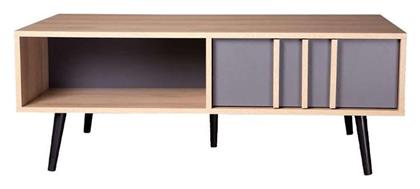 Έπιπλο Τηλεόρασης από Μέταλλο & Ξύλο Sonoma / Gray Μ110xΠ60xΥ40cm - Fylliana