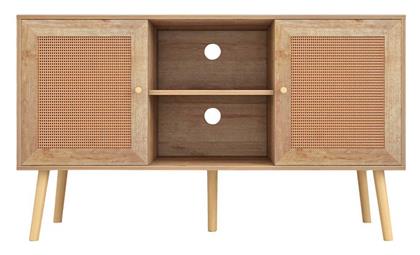 Έπιπλο Τηλεόρασης Ξύλινο Colm Μπεζ Μ120xΠ39xΥ56.5cm - HomeMarkt