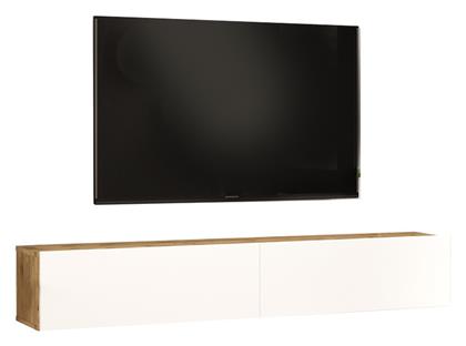 Έπιπλο Τηλεόρασης Ξύλινο Dello Λευκό-sonoma Μ180xΠ31.6xΥ29.6cm - Pakketo