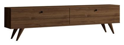 Έπιπλο Τηλεόρασης Ξύλινο Jate Καρυδί Μ160xΠ25xΥ40cm - Pakketo