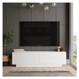 Ξύλινο Brent Λευκό 140x35.5x38.2εκ. 15350047 - ArteLibre