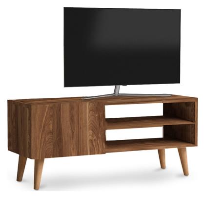 Έπιπλο Τηλεόρασης Ξύλινο Porto Καρυδί Μ90xΠ32xΥ42cm - Megapap