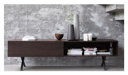 Έπιπλο Τηλεόρασης Ξύλινο Ξύλινος Μ160xΠ45xΥ60cm - Next