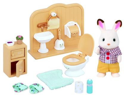 Παιχνίδι Μινιατούρα Sylvanian Families Chocolate Rabbit Brother Set για 3+ Ετών Epoch Toys