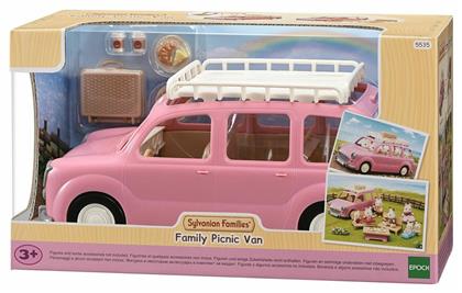 Παιχνίδι Μινιατούρα Sylvanian Families Family Picnic Van για 3+ Ετών 12εκ. Epoch Toys