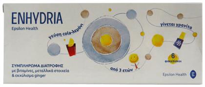Enhydria 6 x 15ml Cola Lemon Epsilon Health