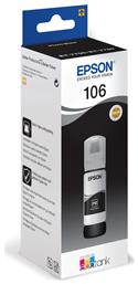 106 Γνήσιο Μελάνι Εκτυπωτή InkJet Μαύρο (C13T00R140) Epson
