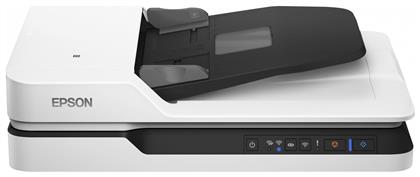 Epson WorkForce DS-1660W Flatbed Scanner A4 με WiFi