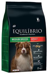 Adult Medium 2kg Ξηρά Τροφή για Ενήλικους Σκύλους Μεσαίων Φυλών με Κοτόπουλο, Ρύζι και Ψάρια Equilibrio