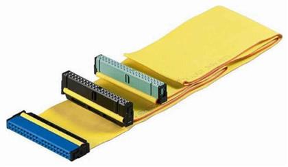 Flat Cable Flat Ultra DMA IDE ATA - Cable 0.48m Κίτρινο Equip