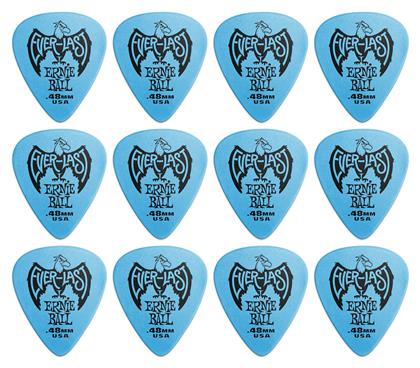 Πένα Κιθάρας Everlast Blue Πάχους 0.48mm Συσκευασία 1τμχ Ernie Ball